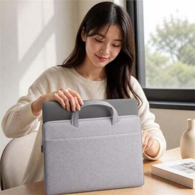 軽量15インチ ノートパソコン用のバッグ スリーブ15インチラップトップ 洗面化粧ポーチ 収納ジッパー