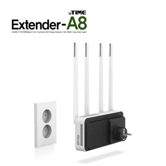 지오벤처스 ipTIME(아이피타임) EXTENDER-A8 AP/무선확장