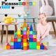 [피카소타일][피카소타일] 자석블럭  트렉레이스 와 마블런마그네틱세트 150PCS LED자동차2개포함 선물세트