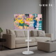 [와이드뷰][와이드무빙뷰] 화이트에디션 삼탠바이미 클래식 셋트 QLED 81cm(32인치) FHD 스마트 이동식 TV 중소바이미
