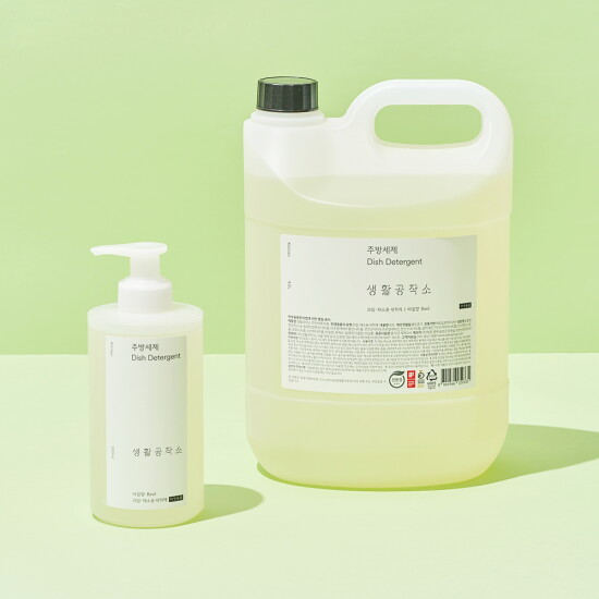 [생활공작소][생활공작소] 대용량 주방세제 4L+500ml 증정(향 선택)