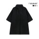 [네메르](25FW) 폭스울혼방 케이프코트 + 머플러