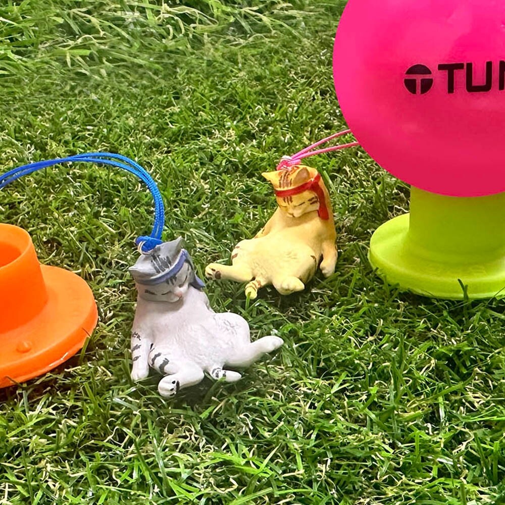 기타 만취냥 고양이 파크골프티와 티걸이 파크골프용품