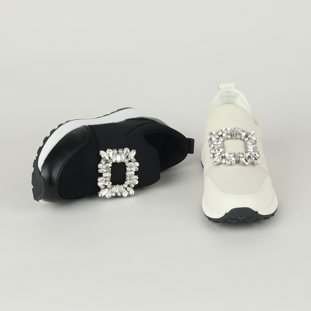 원더슈즈 [원더슈즈]원더슈즈 보석빛 밴딩 스니커즈 P-631