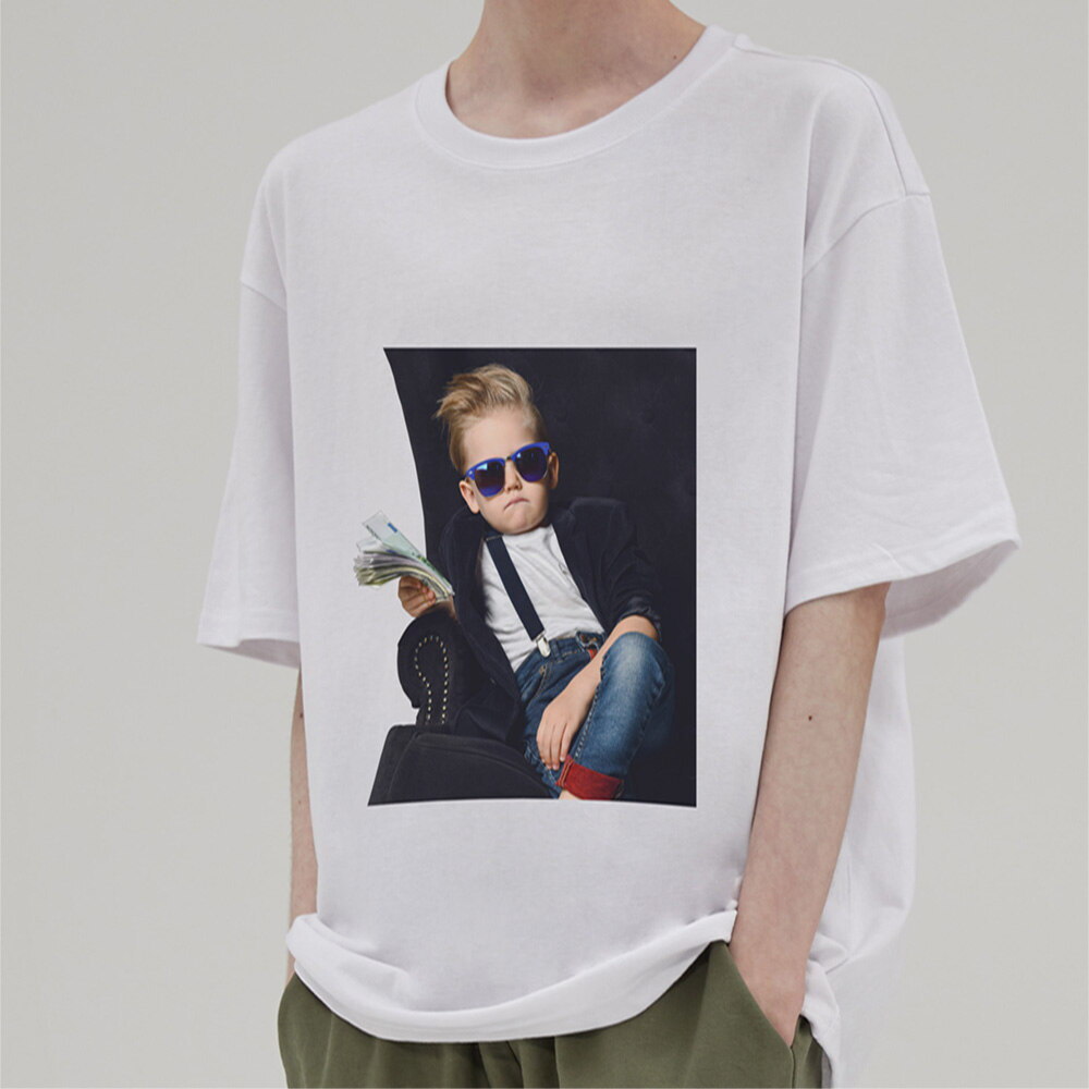 밴웍스 [밴웍스]Arrogant Rich Boy 오버핏 반팔 티셔츠 (VNDTS203) 2칼라