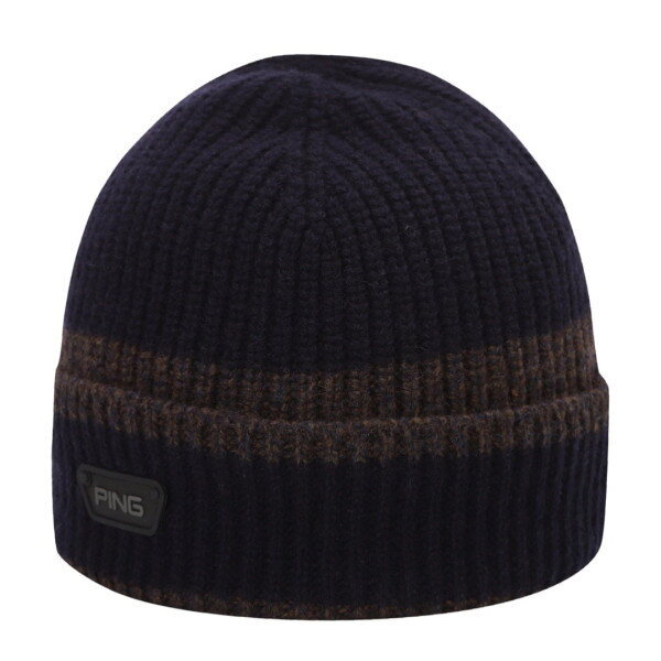 핑 [핑]골프 남성 램스울 니트 비니 111D4CP005-NA1_BP