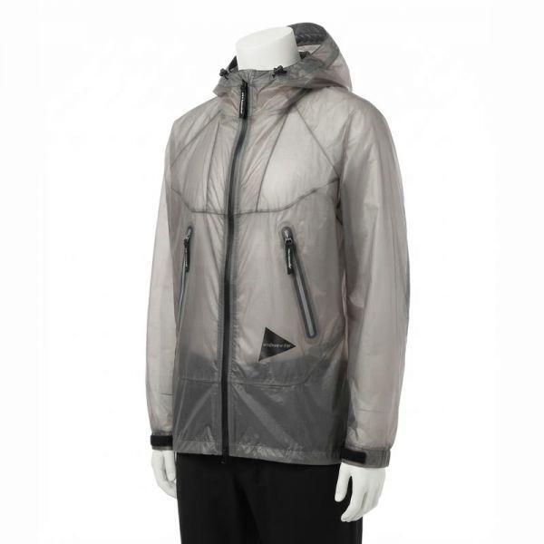 앤드원더 앤드원더 앤드원더 Sheer Loose Fitting Rain Jacket Gray 5744211136020 시어 루즈 피팅 레인 자켓