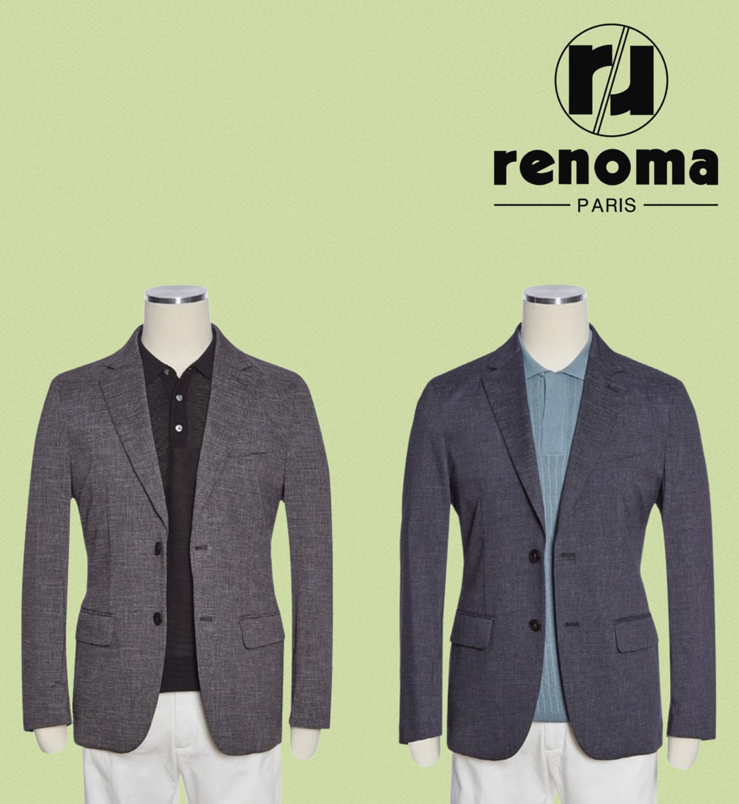 상세참조 레노마(남성) SS 레노마 봄여름 (기간한정이벤트) 시원한소재 2종택일 스판자켓 CJ000ADG