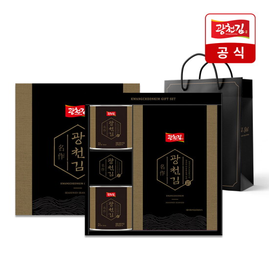 [광천김][광천김] [4+1] 명작 프리미엄 김 선물세트
