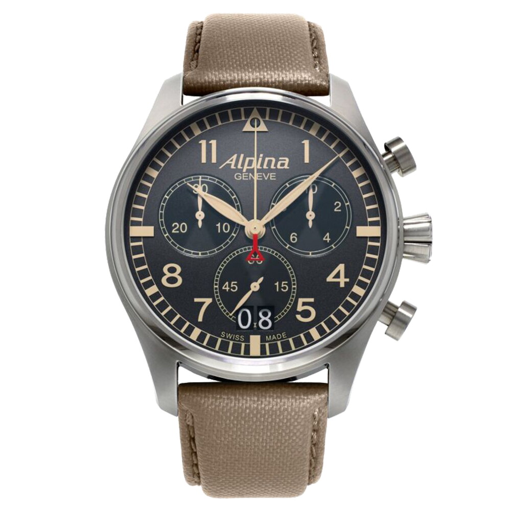 알피나 알피나(시계) 스타타이머 파일럿 크로노그래프 빅데이트 AL-372BGR4S6