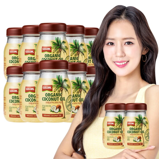 [팔레오]코코엘 오가닉 무향 코코넛오일 415ml 10+2병