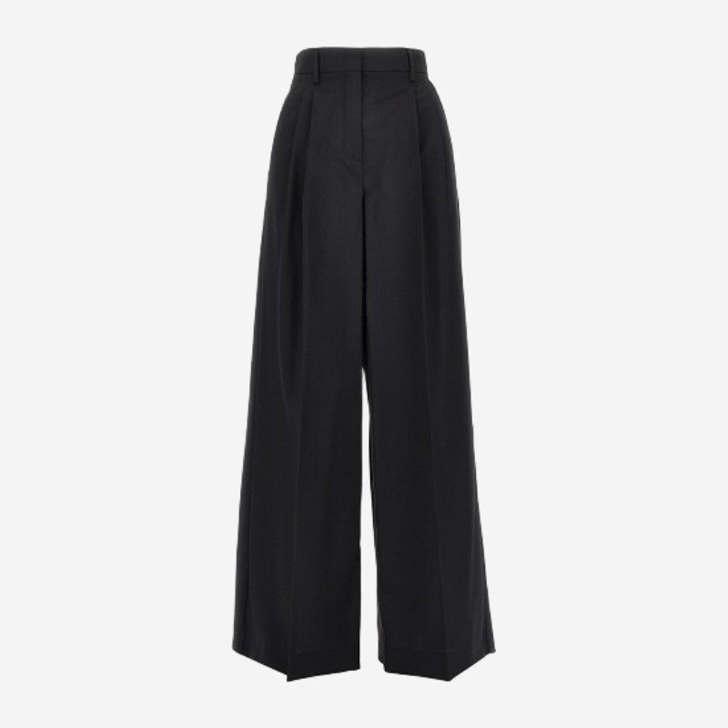 WEEKEND MAX MARA 막스마라 위켄드막스마라 하이웨이스트 와이드 프론트 플리츠 팬츠 2625136051600 MM10261 002