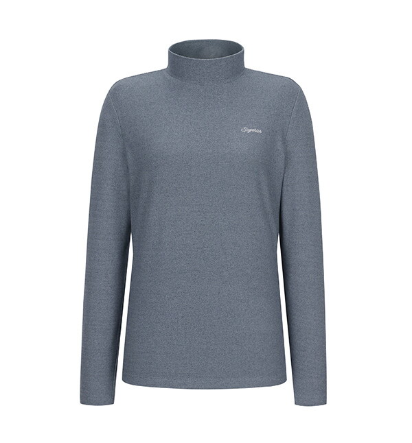 슈페리어 [슈페리어][슈페리어] 여성 하이넥 기모 티셔츠 블루 (IWSEKS40343)