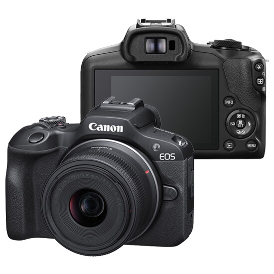 [캐논][정품] EOS R100 18-45 KIT + 128GB + LP-E17 정품배터리 + HG-100TBR 삼각대/그립 + 청소도구 + 포켓융
