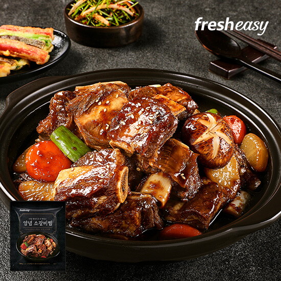 [프레시지]최현석의 시그니처 양념 소갈비찜 500g X 7팩, 총 3.5kg