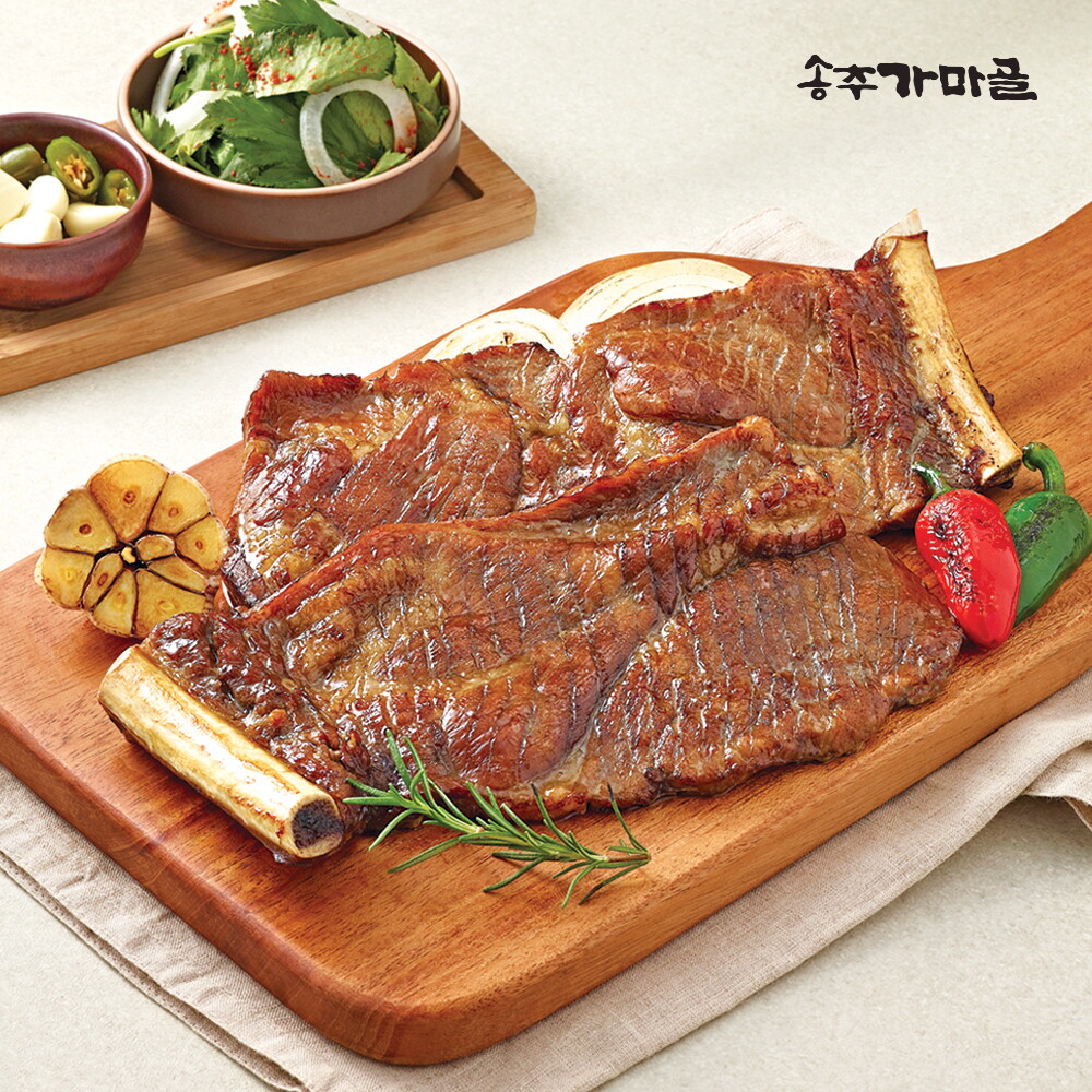 송추가마골 (송추가마골)가마골 돼지목살왕갈비 600g  2팩