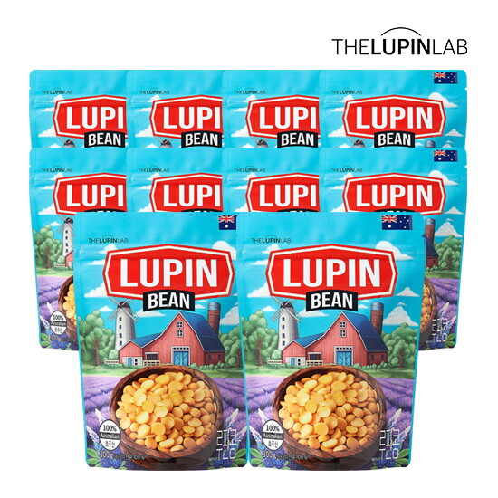 [더루핀랩]더루핀랩 호주산 루핀콩 300g x10봉, 총3kg