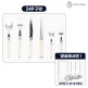 [메종프라질][최초가 399,000원]  메종라귀올 커트러리 4인조 세트(24P) 아이보리 + 조리도구세트 (4P)