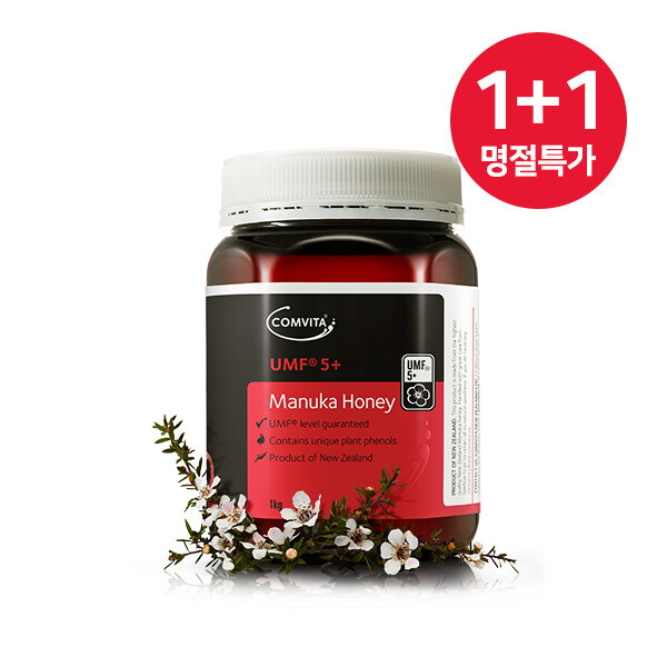 콤비타 [명절특가] 1+1 콤비타 뉴질랜드 마누카꿀 UMF5+ 1kg