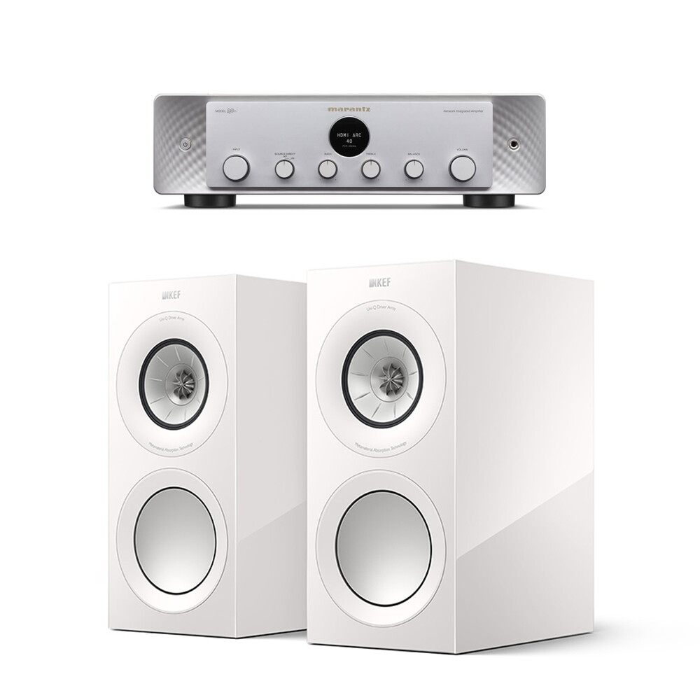 MARANTZ 마란츠 Model 40n + KEF R3 Meta 올인원 스트리밍 하이파이 오디오