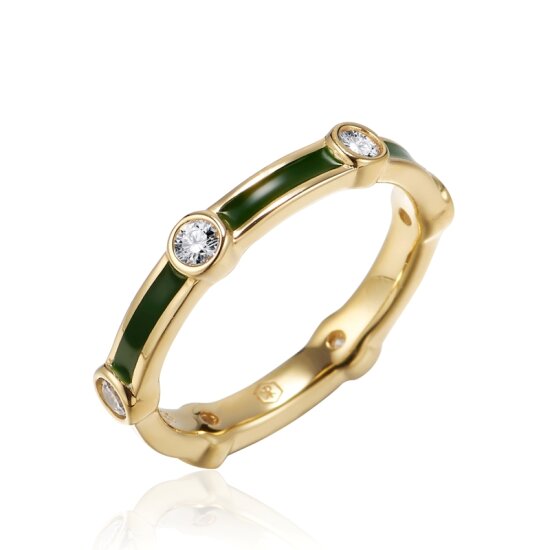 까롯 Marrakech Deep Green Memory Ring