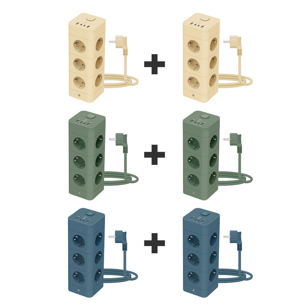에코너 에코너 타워 멀티탭 16구 + 16구
