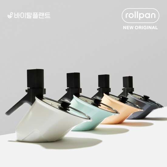 [바이탈플랜트]주방 필수템! 롤팬 NEW 오리지널 자동회전냄비 4종 택1