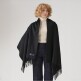 [아브라함문]아브라함문 메리노울 숄 70cm - 블랙