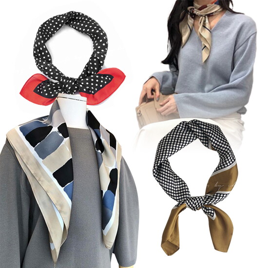 엔비 엔비 여성 쁘띠 사각 스카프 6900원 균일가 1