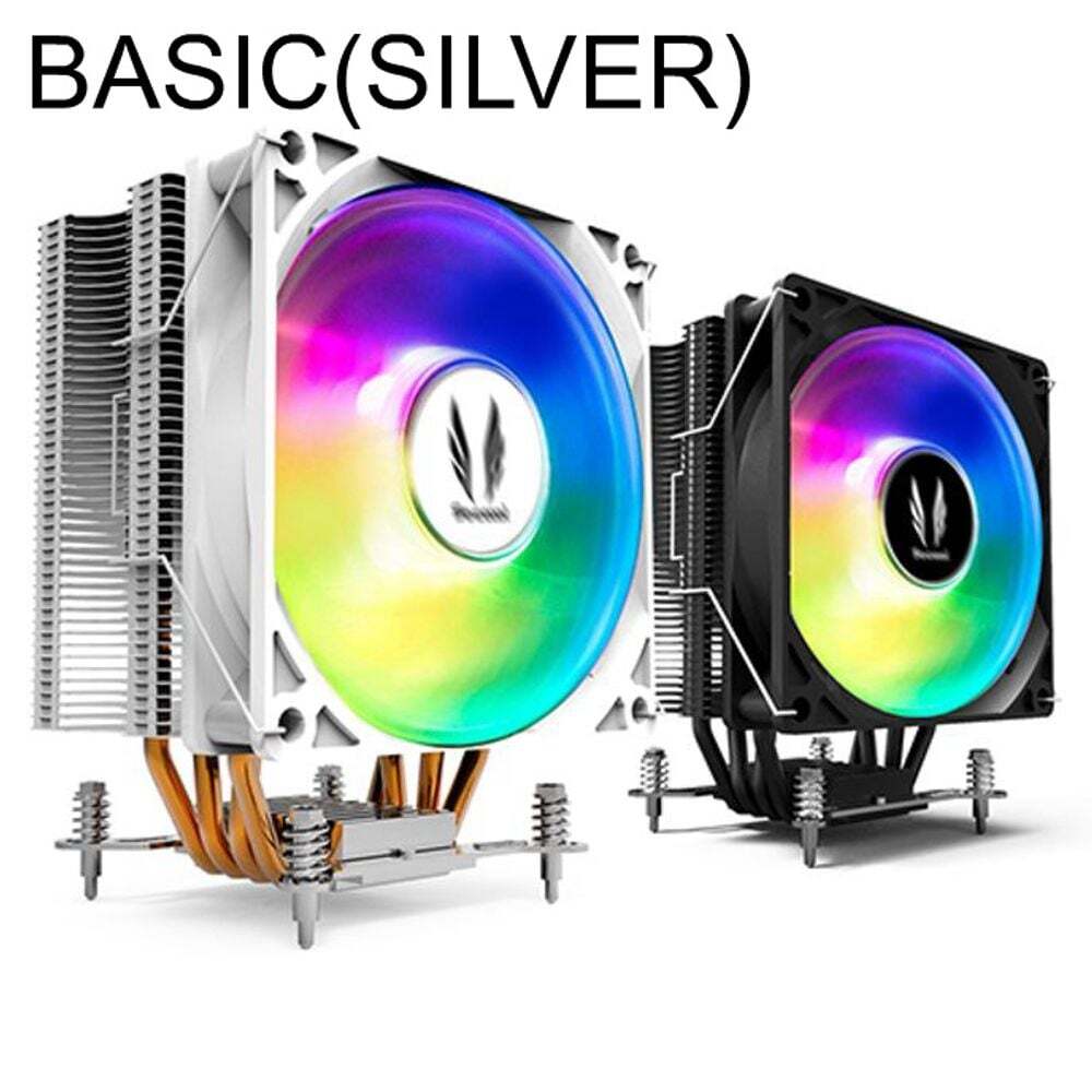 3RSYS 에이치플러스몰 CPU쿨러 타워형 공랭팬쿨러 Socoool RC310RGB(SILVER)