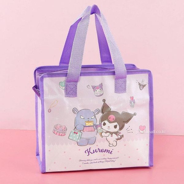 주식회사 셀러허브_레이틀리 셀러허브(하프클럽) [하프클럽/셀러허브_여성트랜드패션]쿠로미 러브잇 캐릭터타포린 타포린백-10EA