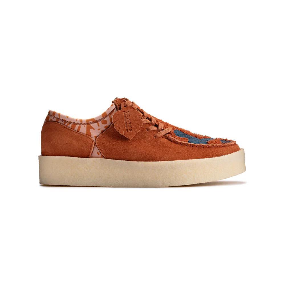 클락스 Clarks 클락스 살레헤벰버리 러거 컵솔 스니커즈 Orange 261-72616