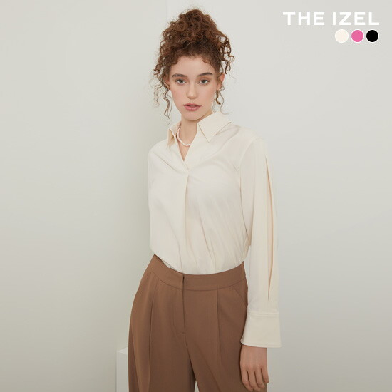 [THE IZEL]셔켓1종+블라우스2종 SET