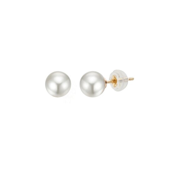 (라이브) 14K 골드 아우라 펄 핵진주 8mm 귀걸이 TESK4G21089S-8