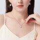 [스와로브스키][롯데면세점]SWAROVSKI 양면 플라워 펜던트 목걸이