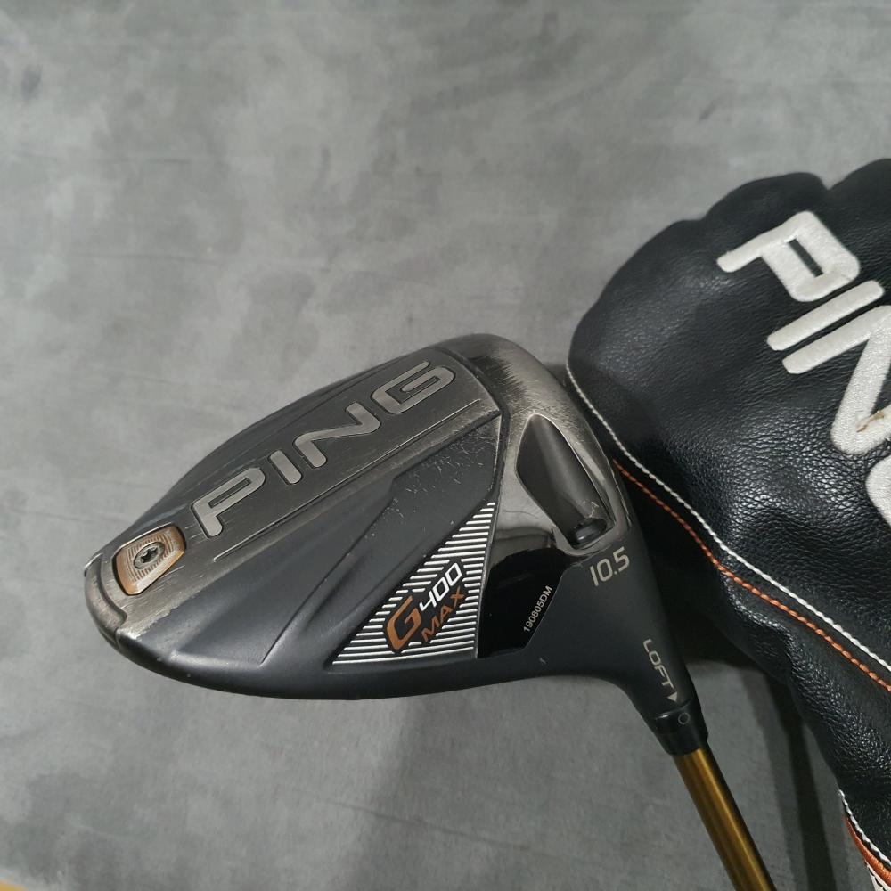 [중고] 핑 중고 핑 G400 MAX 드라이버 10.5도-SR (R샤프트도 가능합니다)