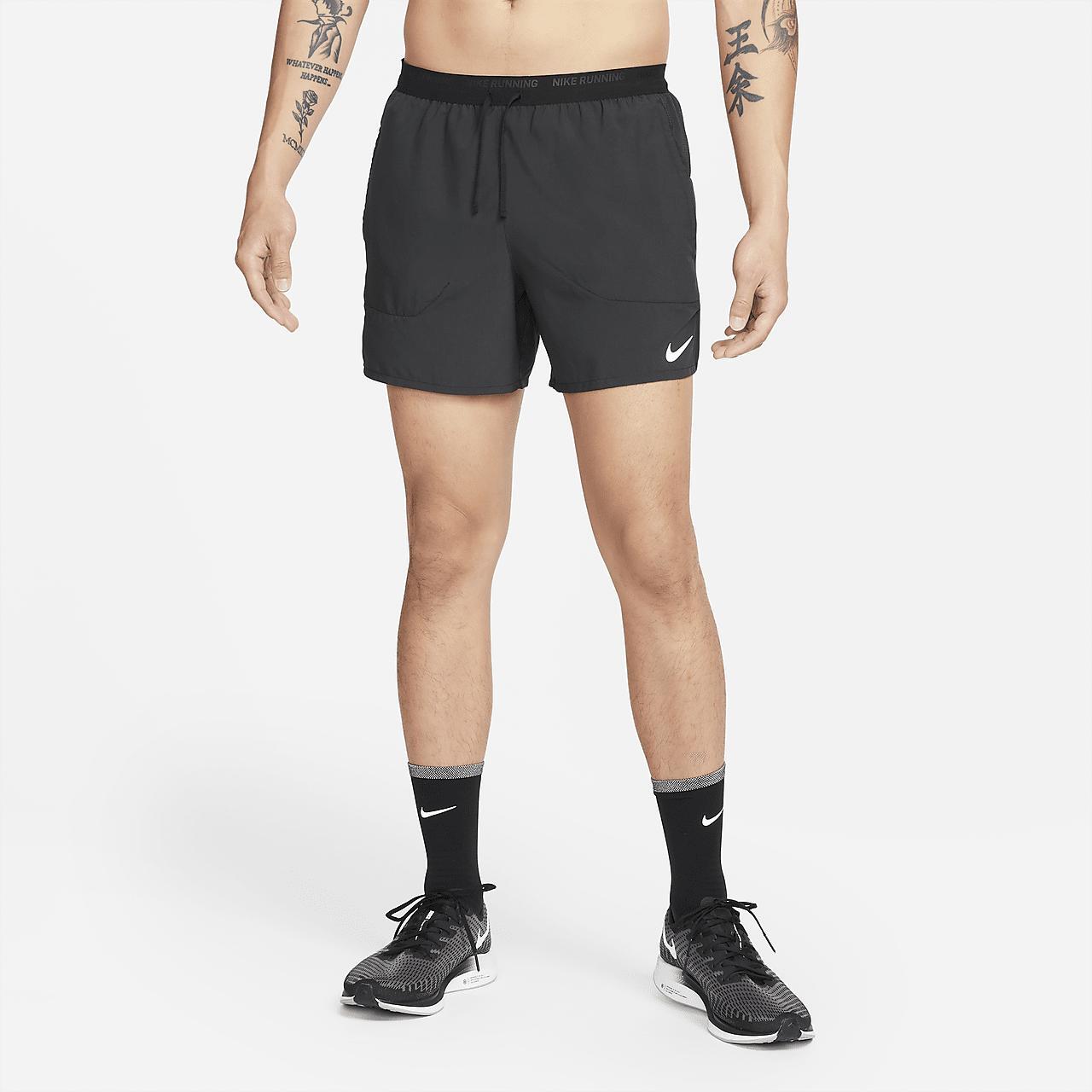 Nike Inc / (유)나이키코리아 나이키 나이키 DM4756 남자반바지 숏팬츠 드라이 핏 스트라이드 남성 5인치 브리프 라인드 러닝 쇼츠 -010