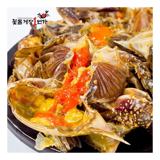[전남 여수] 여수 꽃돌게장1번가 프리미엄 간장꽃게장 (2.3kg)