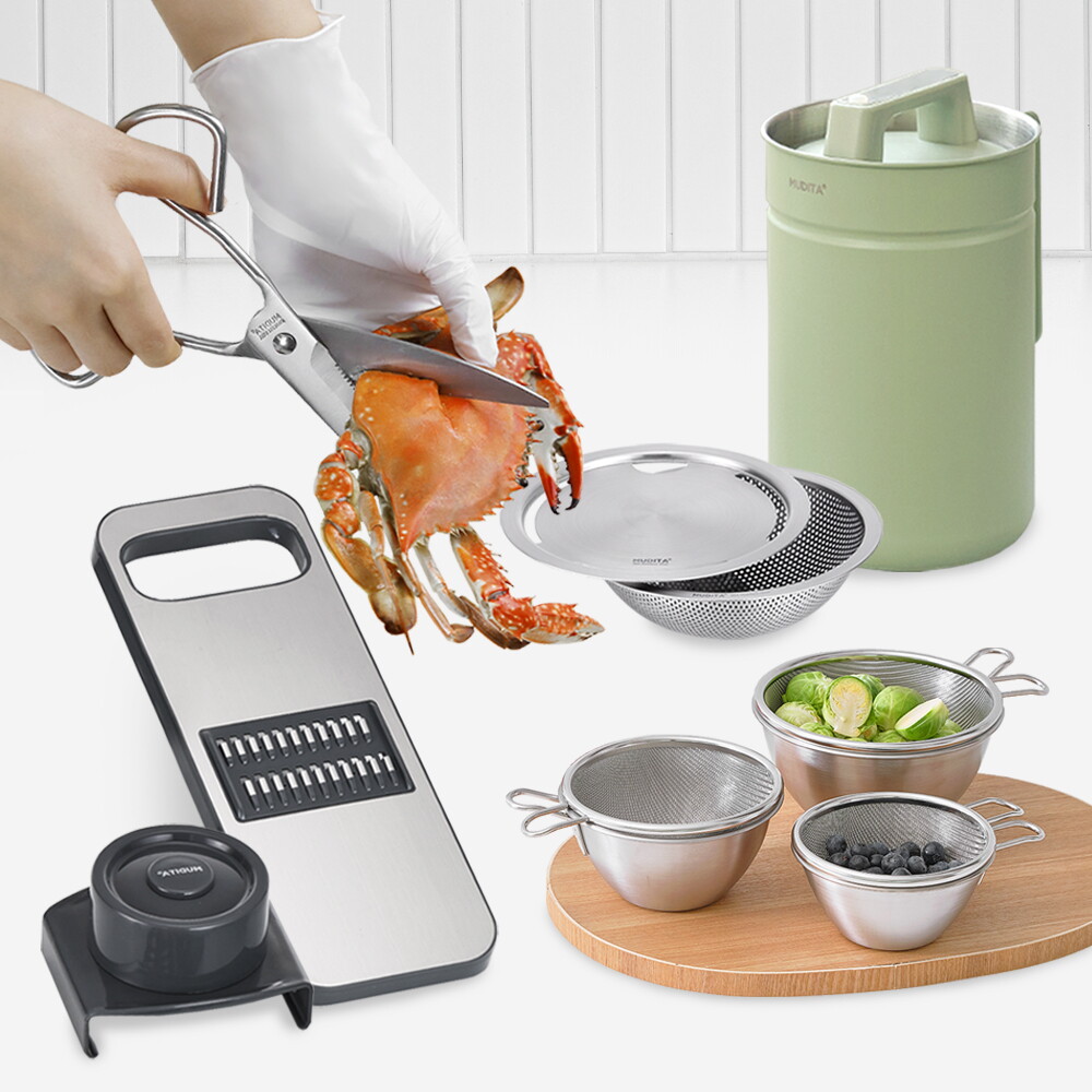 리본제이 [리본제이] 역대 최저가! 만능 마그넷 채칼/배수구망 커버/진공 음식물 쓰레기통/주방가위 베스트 특가 모음전+10% 적립