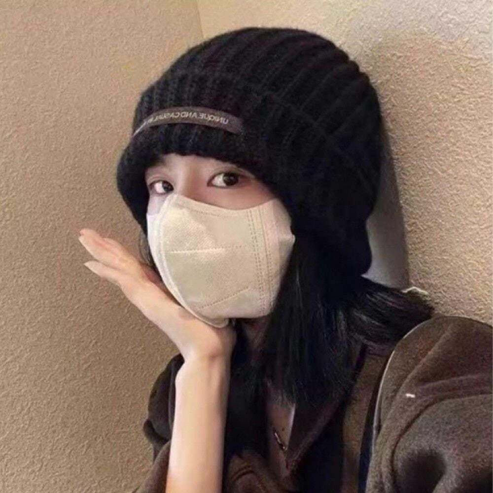 지오벤처스 여자 니트 모자 빈털털이 겨울 비니