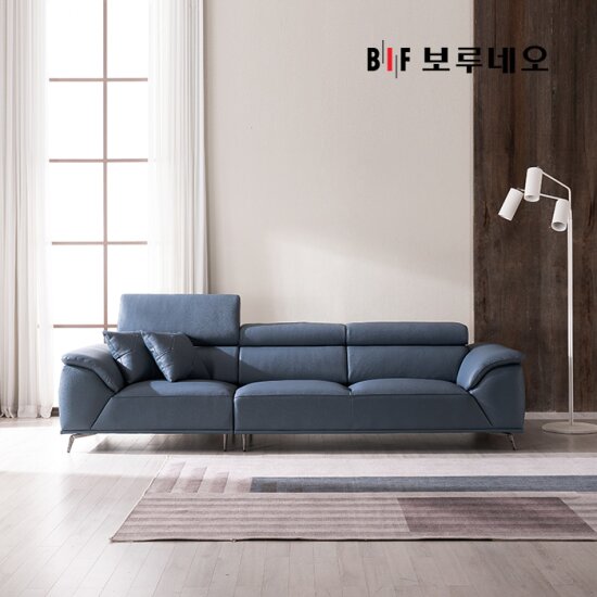 BIF보루네오 디에르 데이빗 천연통가죽 3.5인 소파