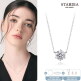 [스타다이아]18K GOLD 1.2캐럿 목걸이 + 테니스 팔찌 + 테니스 목걸이 + 진주 목걸이 귀걸이 세트