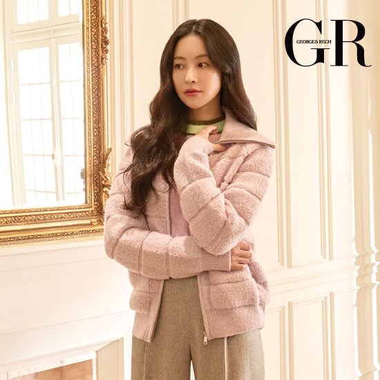 22FW 울 블렌드 카라 니트 자켓 1종