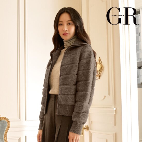 22FW 울 블렌드 카라 니트 자켓 1종