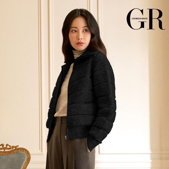 22FW 울 블렌드 카라 니트 자켓 1종