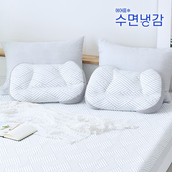 [에어룸]☆방송에서만 풀세트☆[SS]냉감패드2장+냉감베개1개+냉감베개커버1장+냉감이불1장