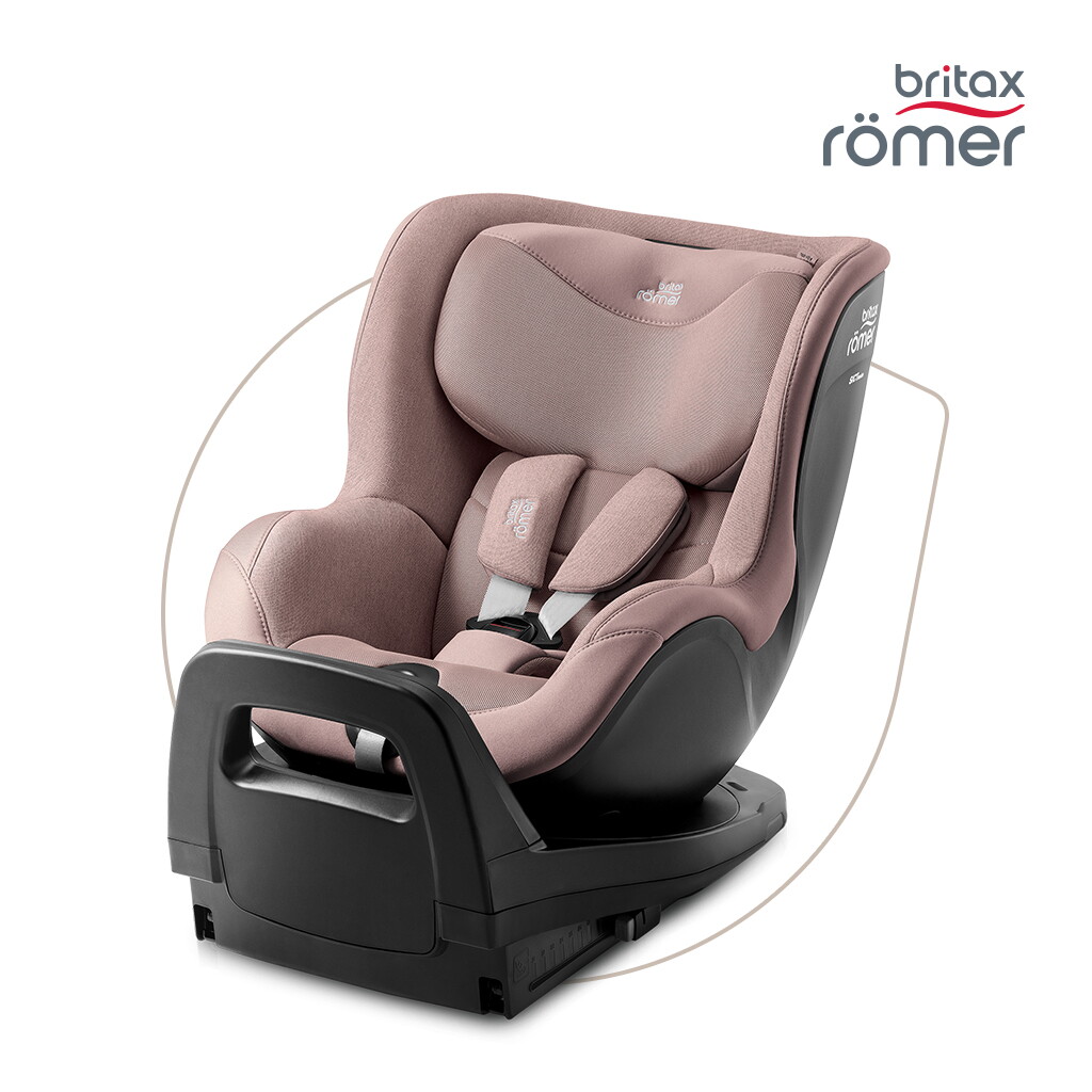 브라이텍스 브라이텍스 브라이텍스 듀얼픽스 프로 스타일 아이사이즈 더스티로즈 신생아 유아 아기 회전형 카시트 ISOFIX