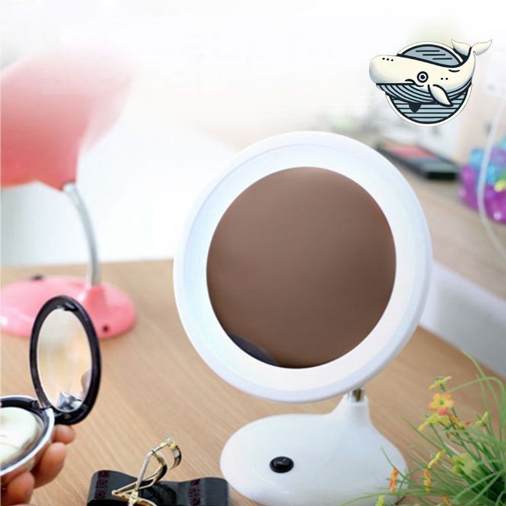 에이치플러스몰 LED 조명 기능의 확대 거울 화장대 화장