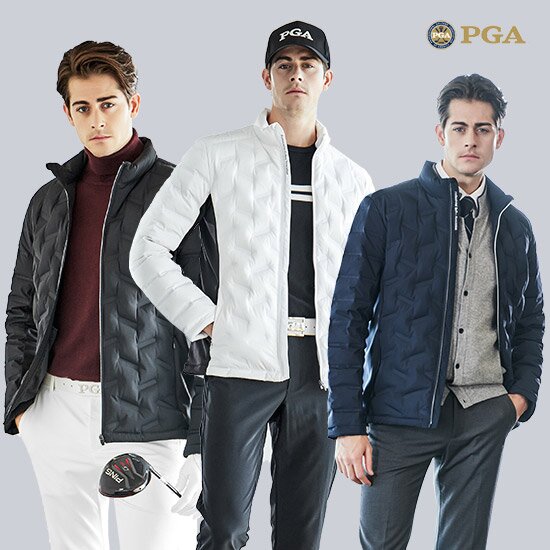 PGA 21FW 남성 테크니컬 핫멜트 스윙다운 1종