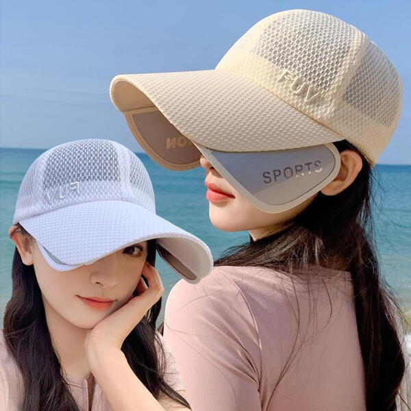 아트박스 아트박스/홀리지 샤로스 확장형 챙 슬라이드 날개 메쉬 볼캡 모자